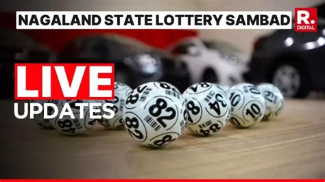 Nagaland State Lottery Result Today 1 PM Live, Dear Narmada .